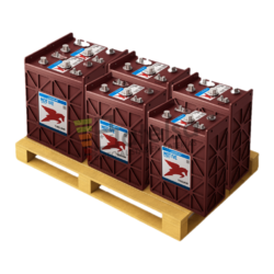 6 Bateras TROJAN J305H-AC | 6 Voltios 400 Amperios